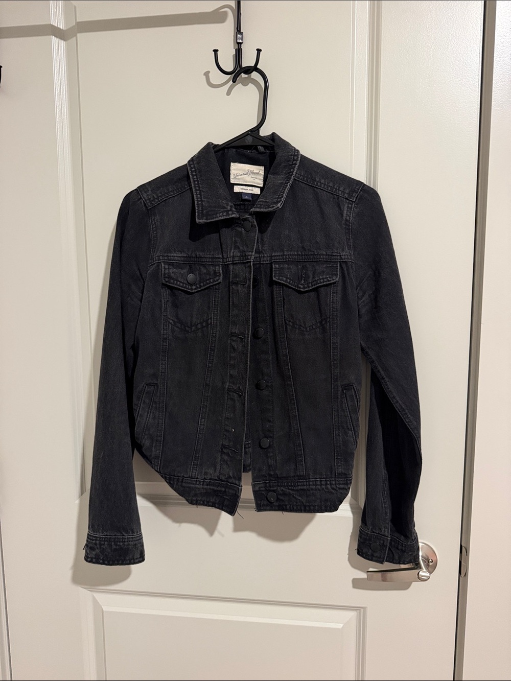 Universal Thread Black Denim Jean Jacket